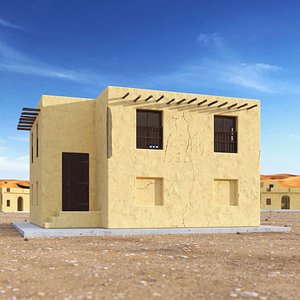 Traditional Middle Eastern House 3D