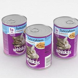 3D whiskas tuna