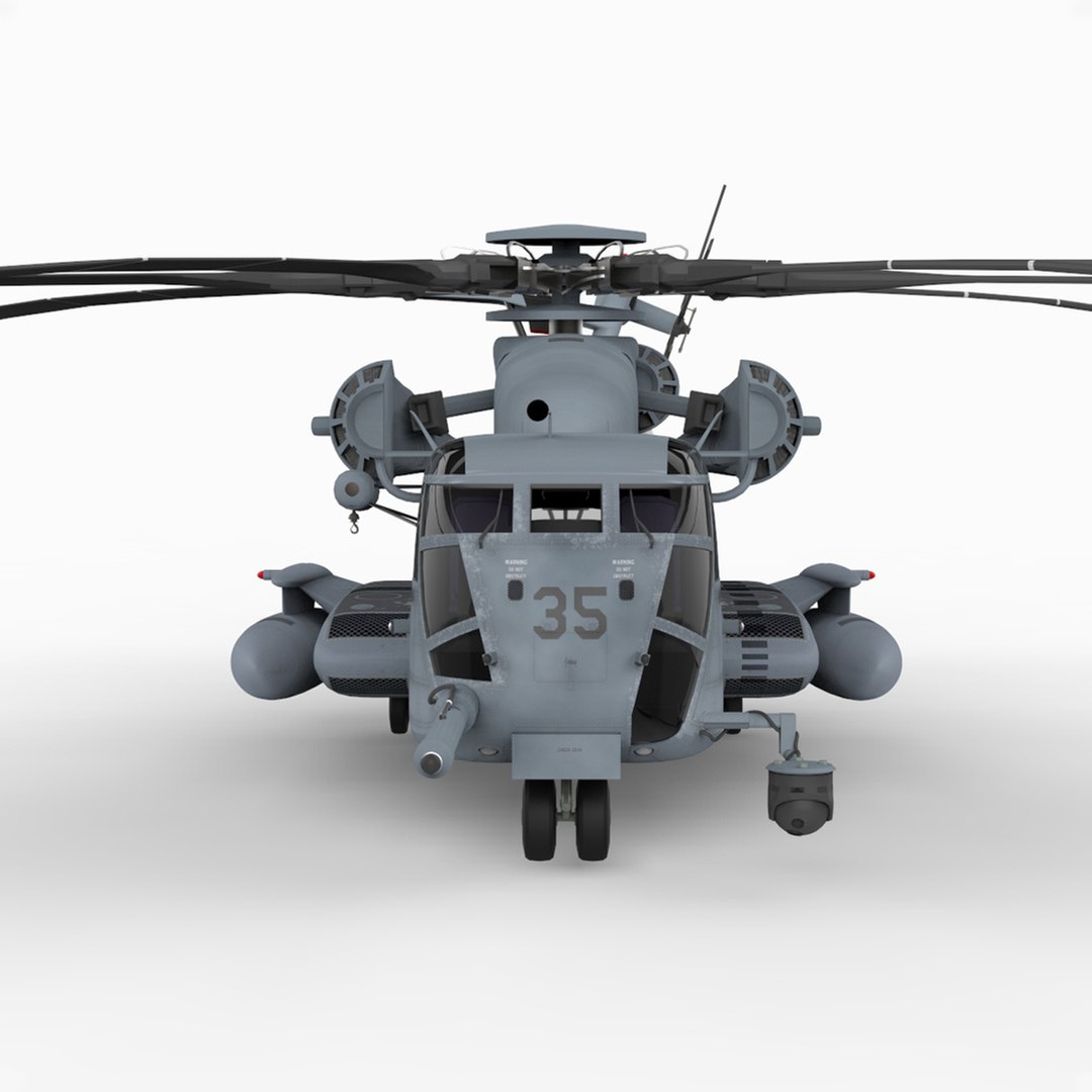 Ch-53e Super Stallion Helicopters 3d Model