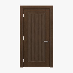 3D classical interior door