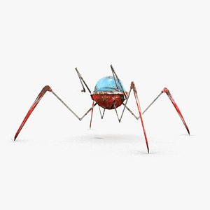 robot spider 3d model