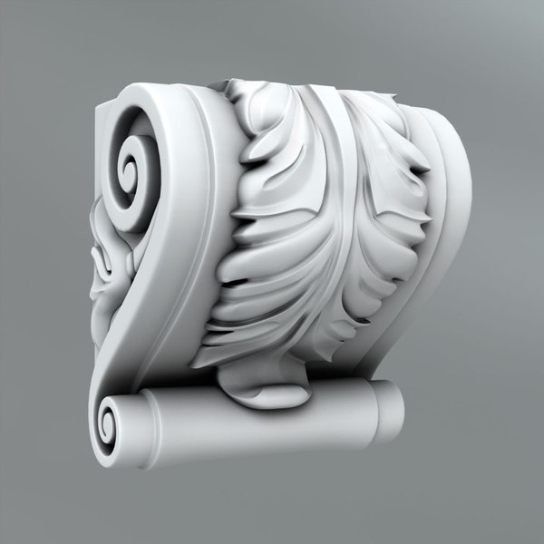 classical decoration ornamental 3d model