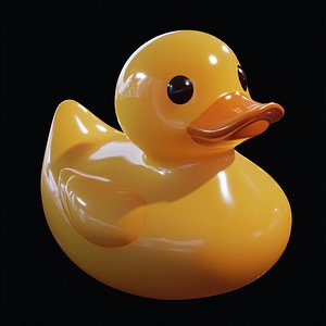3D HD Rubber Duck
