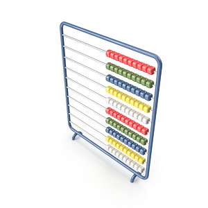 3D abacus model