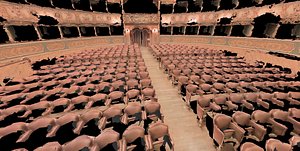 3d model old theater