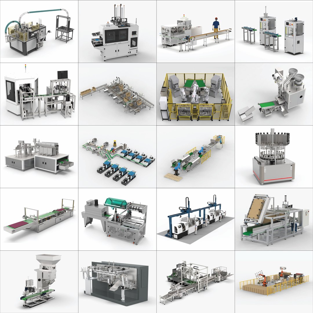 3D Collection of Automatic Packaging Production Machine model https://p.turbosquid.com/ts-thumb/UK/C3EZlJ/JQ/collectionofautomaticpackagingmachine01/jpg/1734711334/1920x1080/fit_q87/845b276105029239c6b7256e599aaf0502de9ee7/collectionofautomaticpackagingmachine01.jpg
