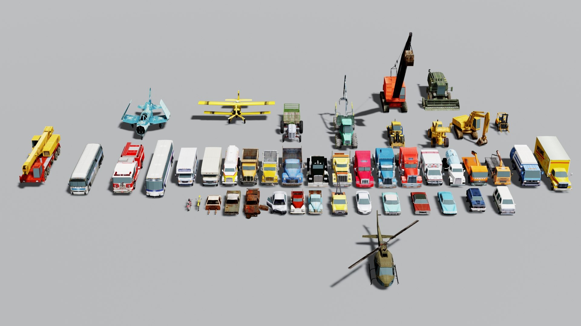 Vehicle Pack Low poly 3D https://p.turbosquid.com/ts-thumb/UK/JC8aIf/4v/preview02/jpg/1790846925/1920x1080/fit_q87/bdb201c649998ef2e11af4228d75a5ffed95df71/preview02.jpg