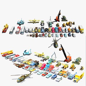 Vehicle Pack Low poly