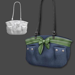 handbag bag 3d obj