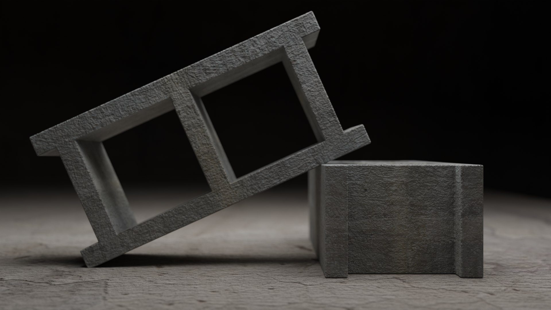 3D Low Poly Cinder Block https://p.turbosquid.com/ts-thumb/UK/SIDJxZ/gZ/preview5/png/1685025015/1920x1080/fit_q87/46c38131d0d5e416cc91ef9752ea1a5eaa204b07/preview5.jpg