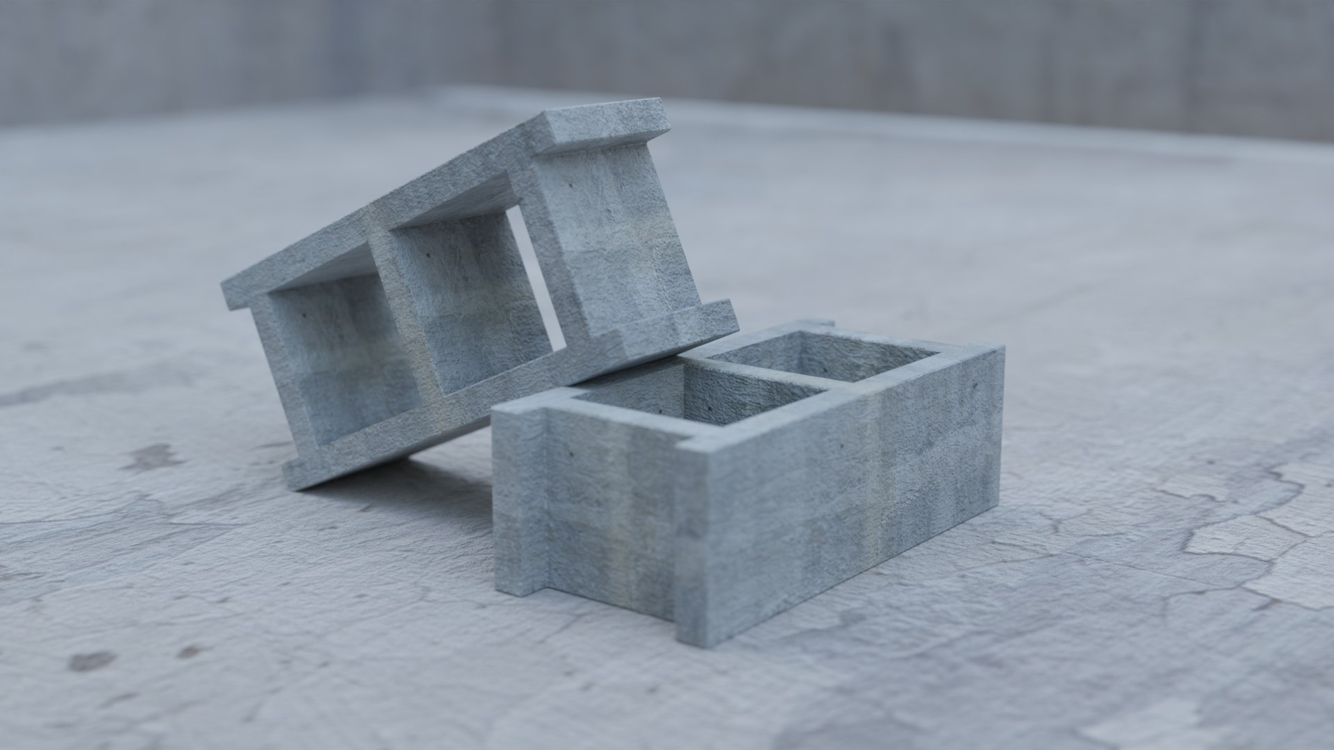 3D Low Poly Cinder Block https://p.turbosquid.com/ts-thumb/UK/SIDJxZ/zU/preview1/png/1685025017/1920x1080/fit_q87/0b4c0e3a4b039dc369c6482b4d9f011e8b236db9/preview1.jpg