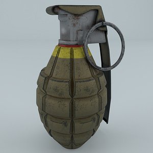 grenade mk 2 3D model