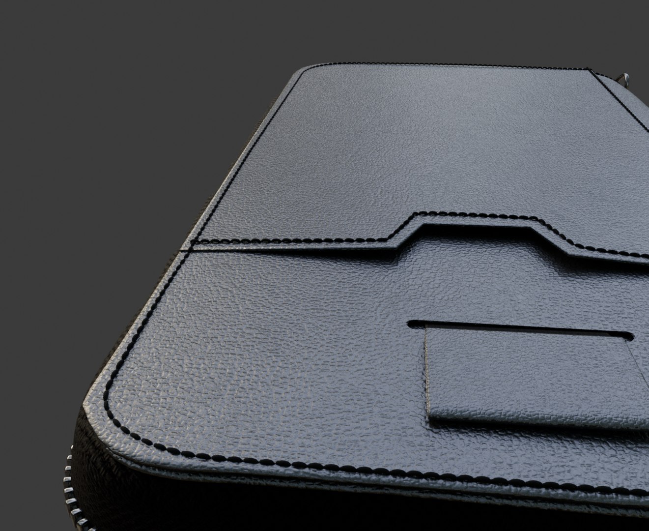 Zipper Wallet 3D Model - TurboSquid 2429214