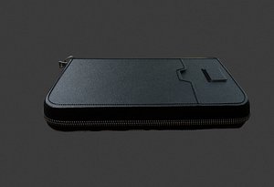 Zipper wallet 3D model