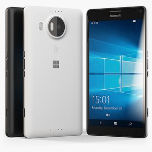3d model microsoft lumia 950 xl