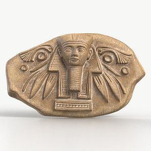 Egyptian Pharaoh Artifact 002 Textured
