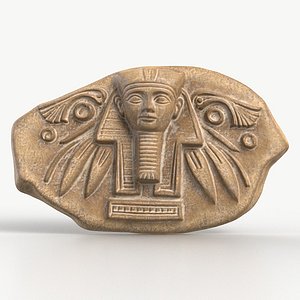 Egyptian Pharaoh Artifact 002 Textured
