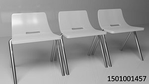 3d model simple chair