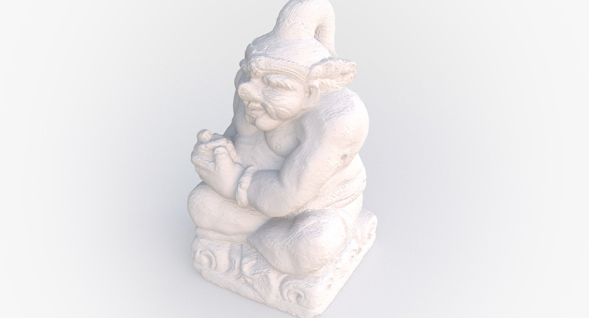 balinese guardian statue 3D model https://p.turbosquid.com/ts-thumb/UK/drXgKX/GSrfSK0W/clay3/jpg/1563464556/1920x1080/fit_q87/cb8659cc821008ff6326ab930678ea04a3a5200c/clay3.jpg