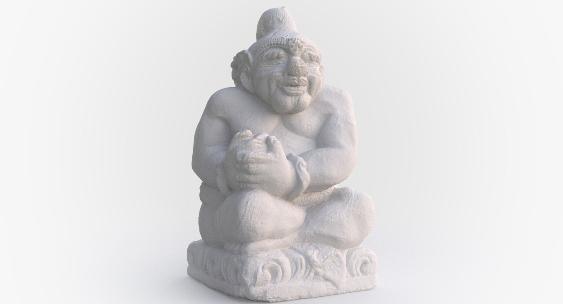 balinese guardian statue 3D model https://p.turbosquid.com/ts-thumb/UK/drXgKX/ttlSYnCF/clay1/jpg/1563464556/1920x1080/fit_q87/9af3ab1ac73020a1b07706d9170aefeb2e05669d/clay1.jpg