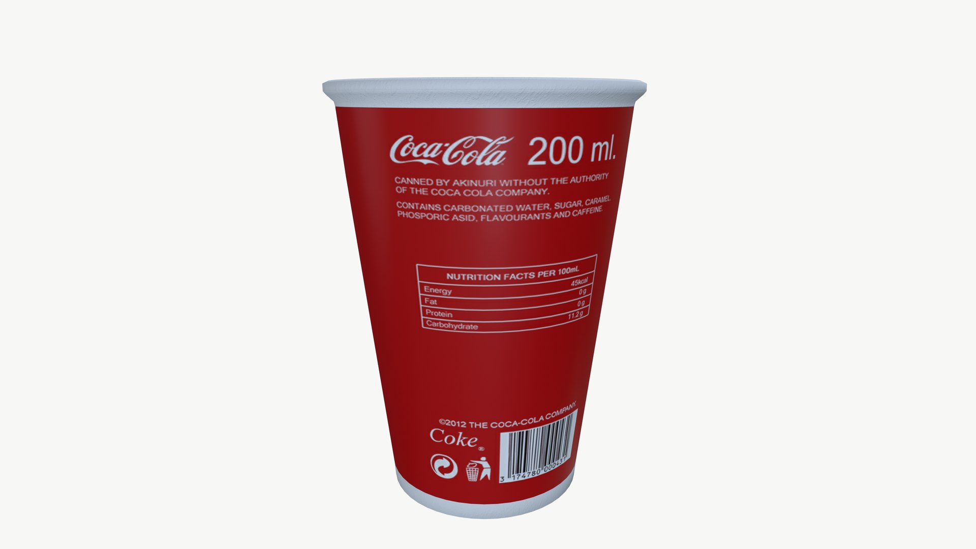 3d Model Coca Cola Cup Turbosquid 2296371 3d Model Coca Cola Cup Turbosquid 2296371