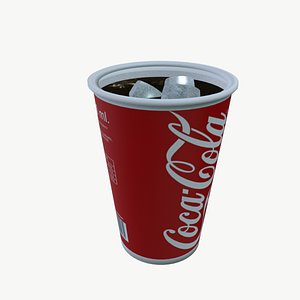 3D model Coca Cola Cup