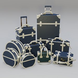 3D model Steamline Luggage Set