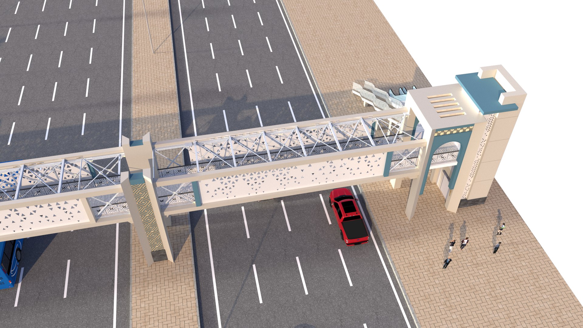 3D model pedestrian bridge 4 https://p.turbosquid.com/ts-thumb/UK/o2eILs/oD/g0000/png/1686815027/1920x1080/fit_q87/fdeea015c80f665eeb6d301e30362c8a42f8deb7/g0000.jpg