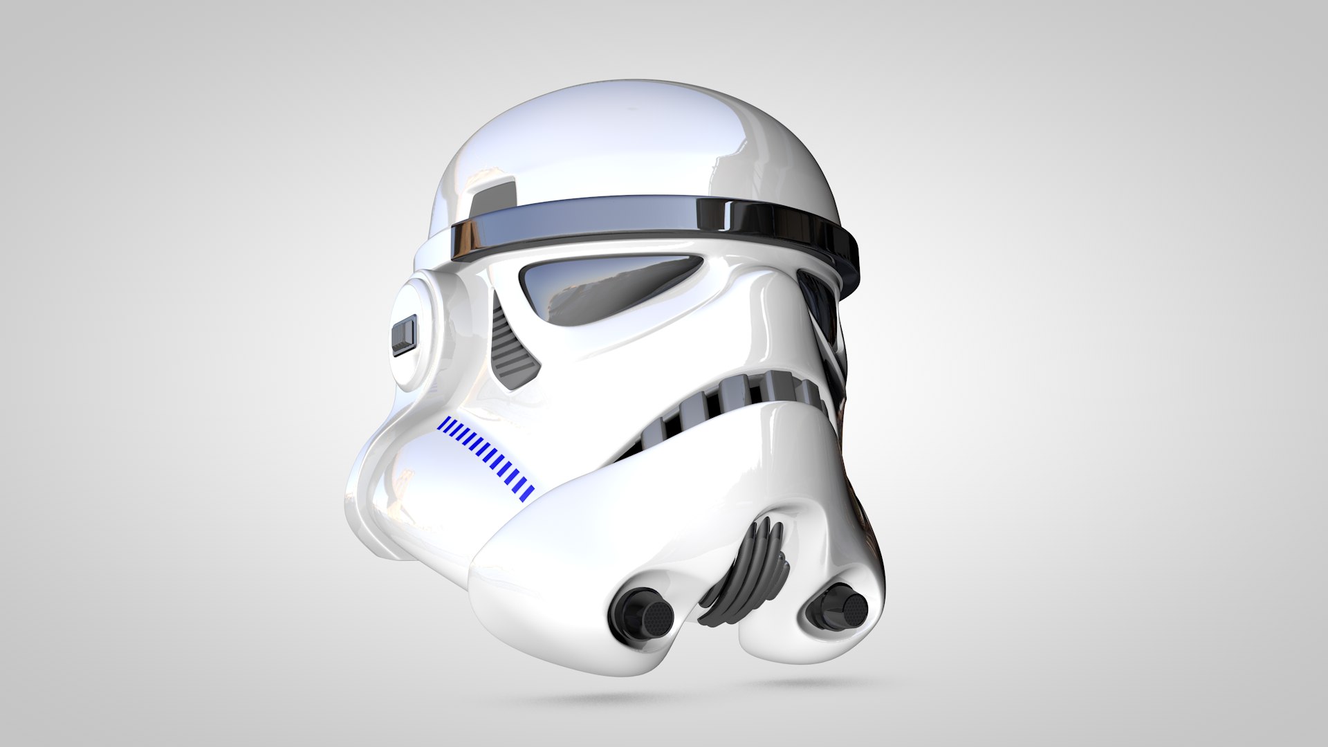 3d Stormtrooper Helmet Model