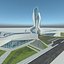 Torre gemela del rascacielos del deconstructivismo