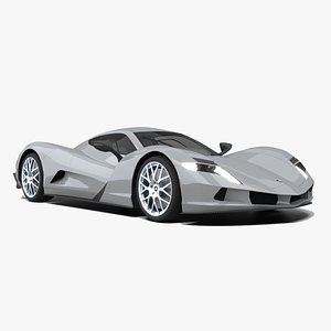 3D model Aspark Owl electric sports car