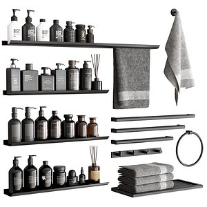 Bathroom Accessories 93 3D model
