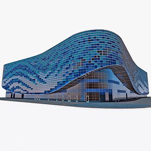 3d model iceberg skating palace sochi