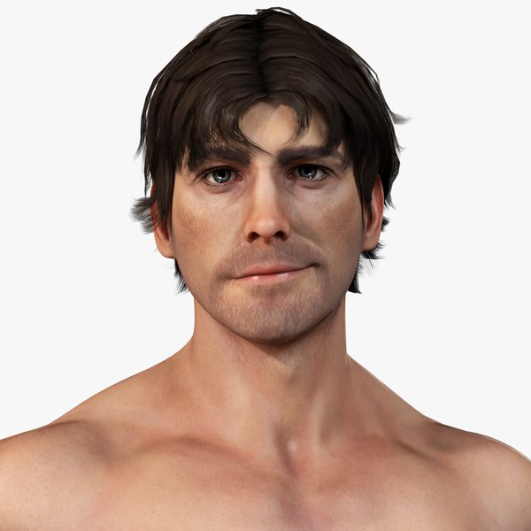 Male Base Rig 3D model