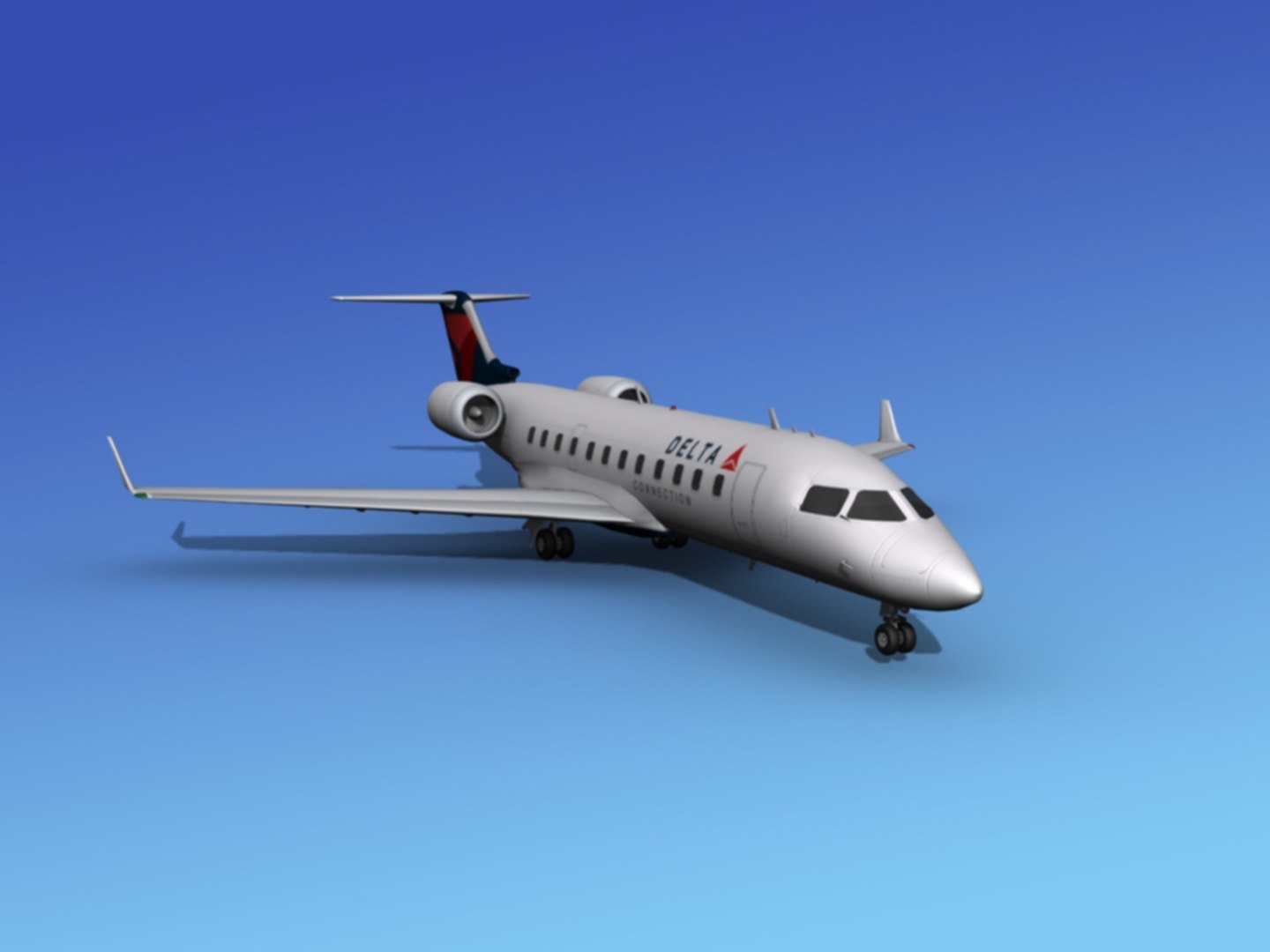 3d crj100 canadair