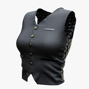 3D model Formal Suit Vest