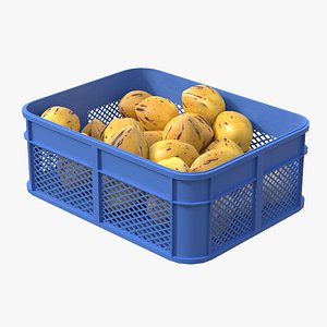 3D Pepino Plastic Crate