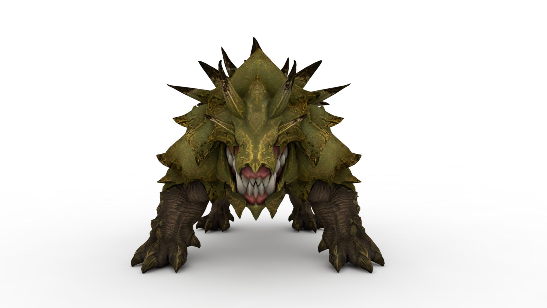 Thoon Monster Rigged And Animated Model - TurboSquid 2378927