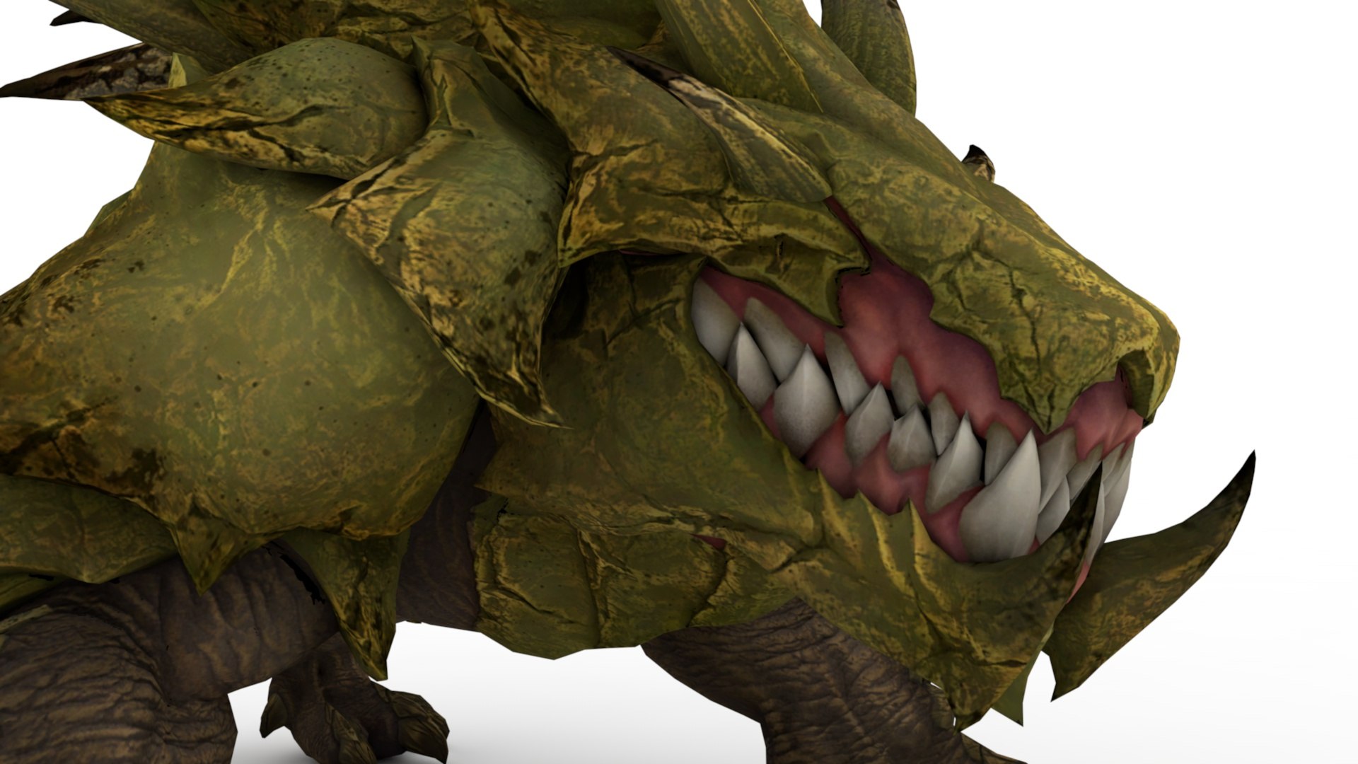 Thoon Monster Rigged And Animated Model - TurboSquid 2378927