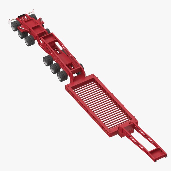 trail king trailer 6 3D model