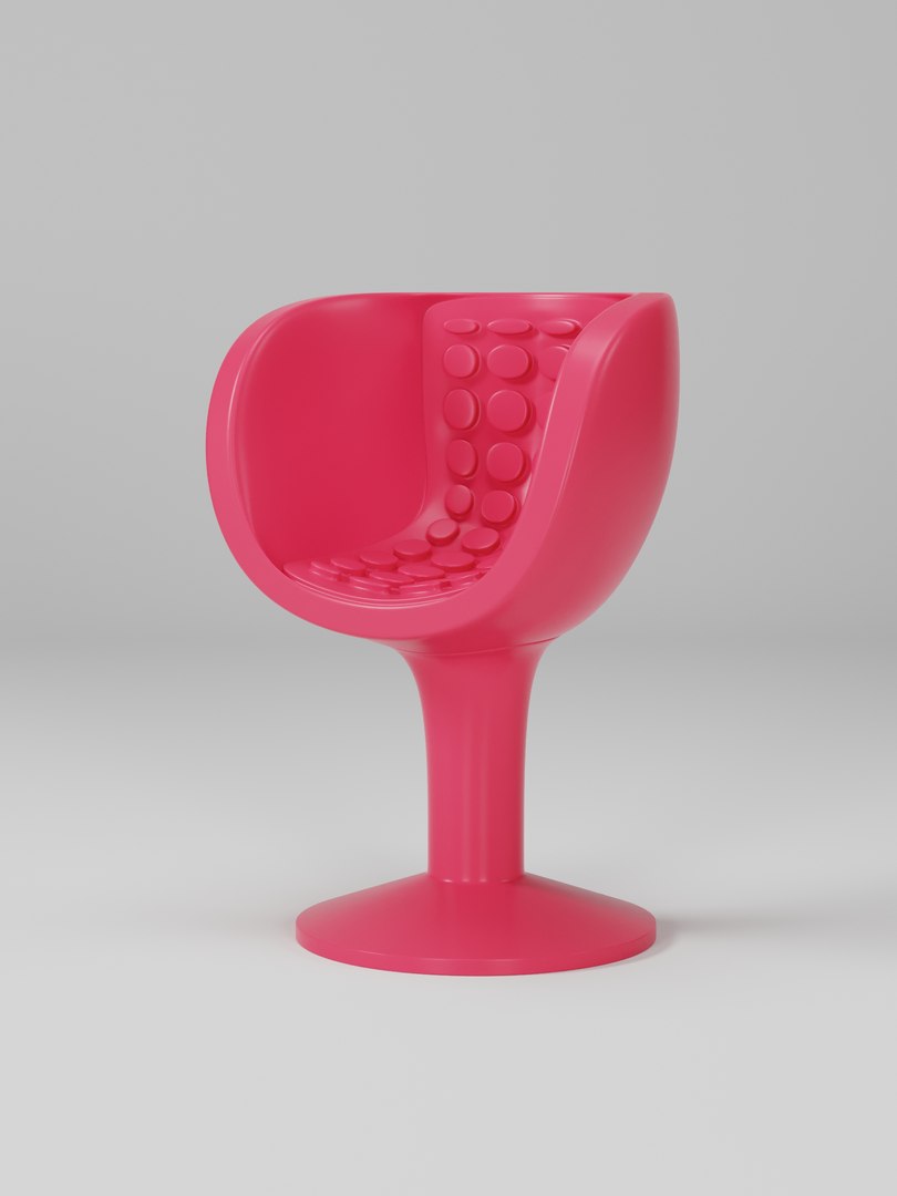 3D Futuristic Pop Art chair https://p.turbosquid.com/ts-thumb/UL/ET6MD9/ez/futuristic_chair2/jpg/1774644786/1920x1080/fit_q87/585ca465a713a8e14ceca3c32f7e78c6163305f7/futuristic_chair2.jpg