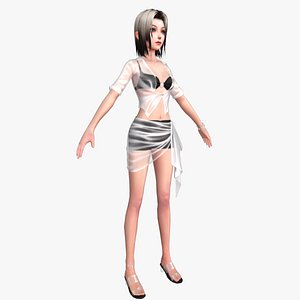 SexyWoman Rigged and Animated