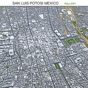 3D San Luis Potosi Mexico