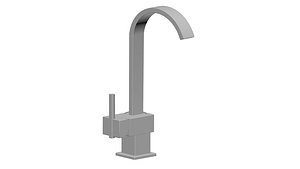 bathroom tap 3D