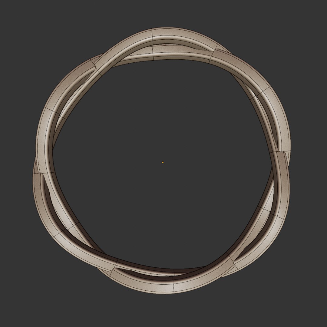 Infinity Flow Ring Futuristic Jewelry Design 82 3D - TurboSquid 2417768