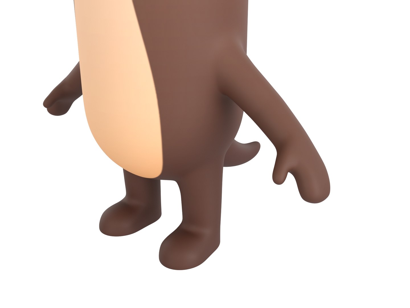 Otter Character 3D Model - TurboSquid 2021198
