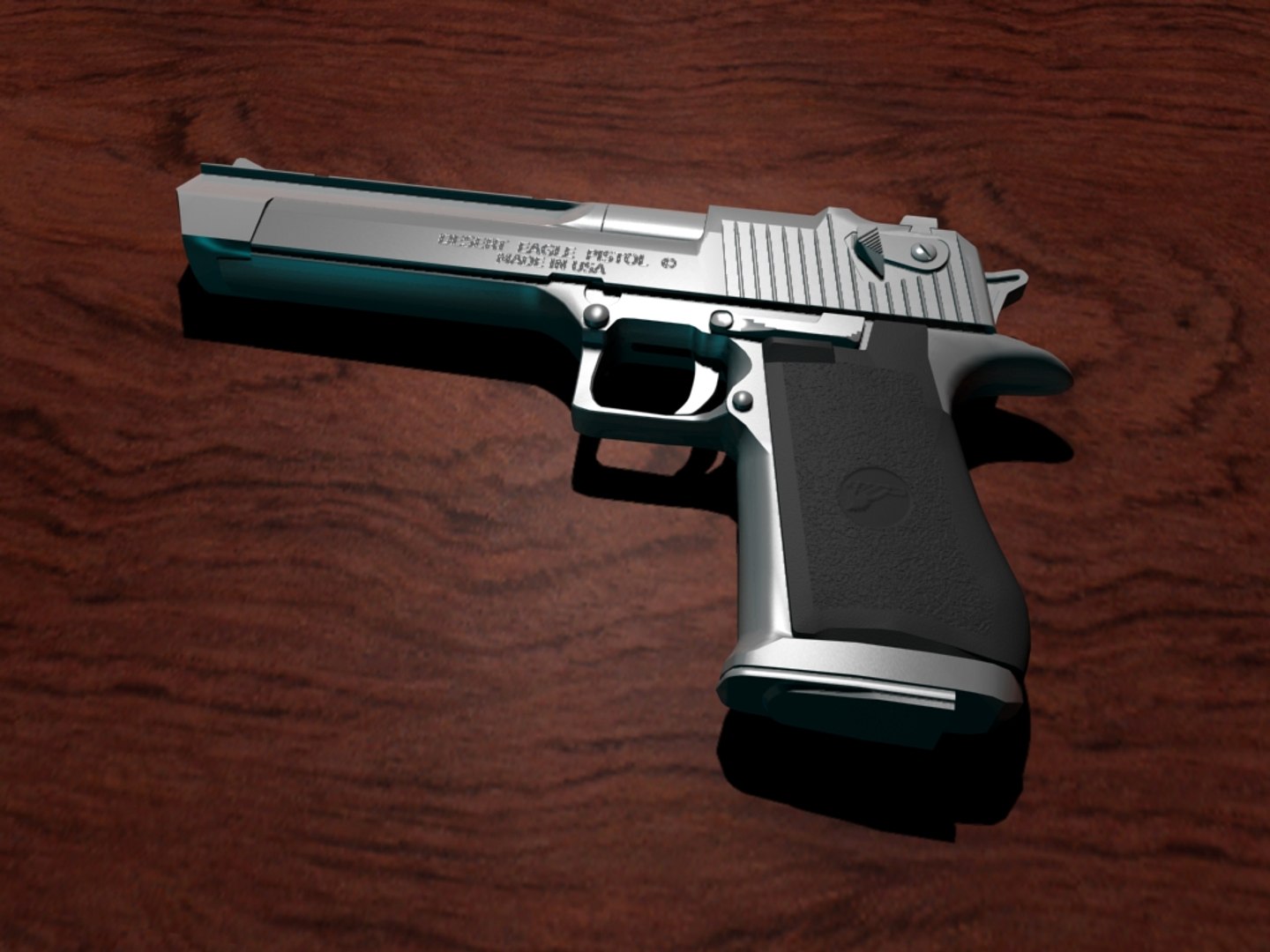 Desert Eagle Pistol 3d Model