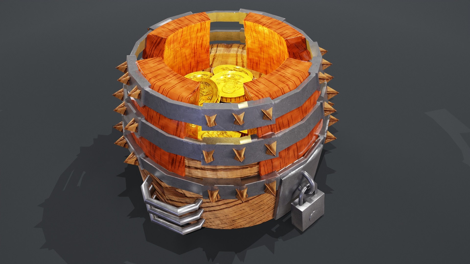 Gold Storage 3D - TurboSquid 2181224