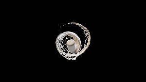 3D Animation of liquid products with a rotating water cup pouring water 2 2 2 2