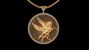 Circle hours pendant ultra vision